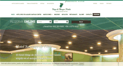 Desktop Screenshot of dahotelessantiago.com